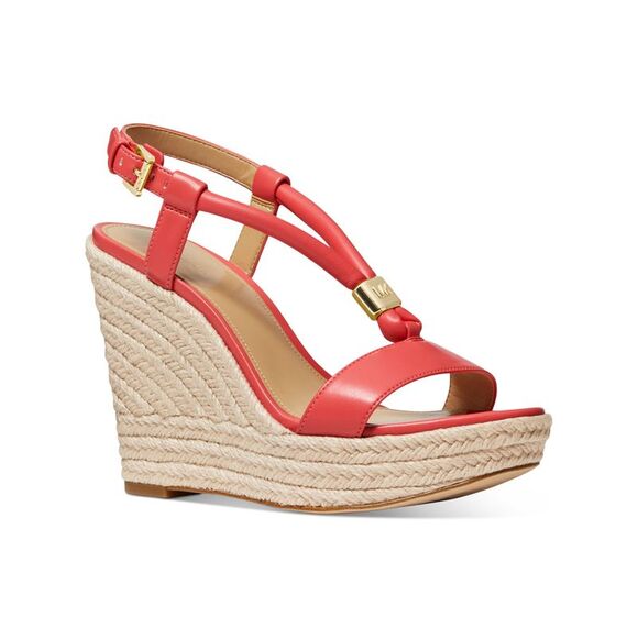 MICHAEL MICHAEL KORS Shoes - MICHAEL MICHAEL KORS Womens Coral 1-1/2" Platform Annie Espadrille Shoes 10 M